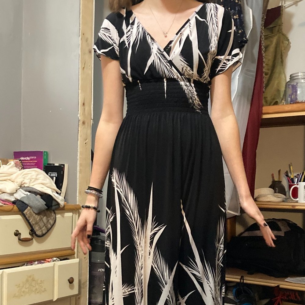 Black and White Summer Dress